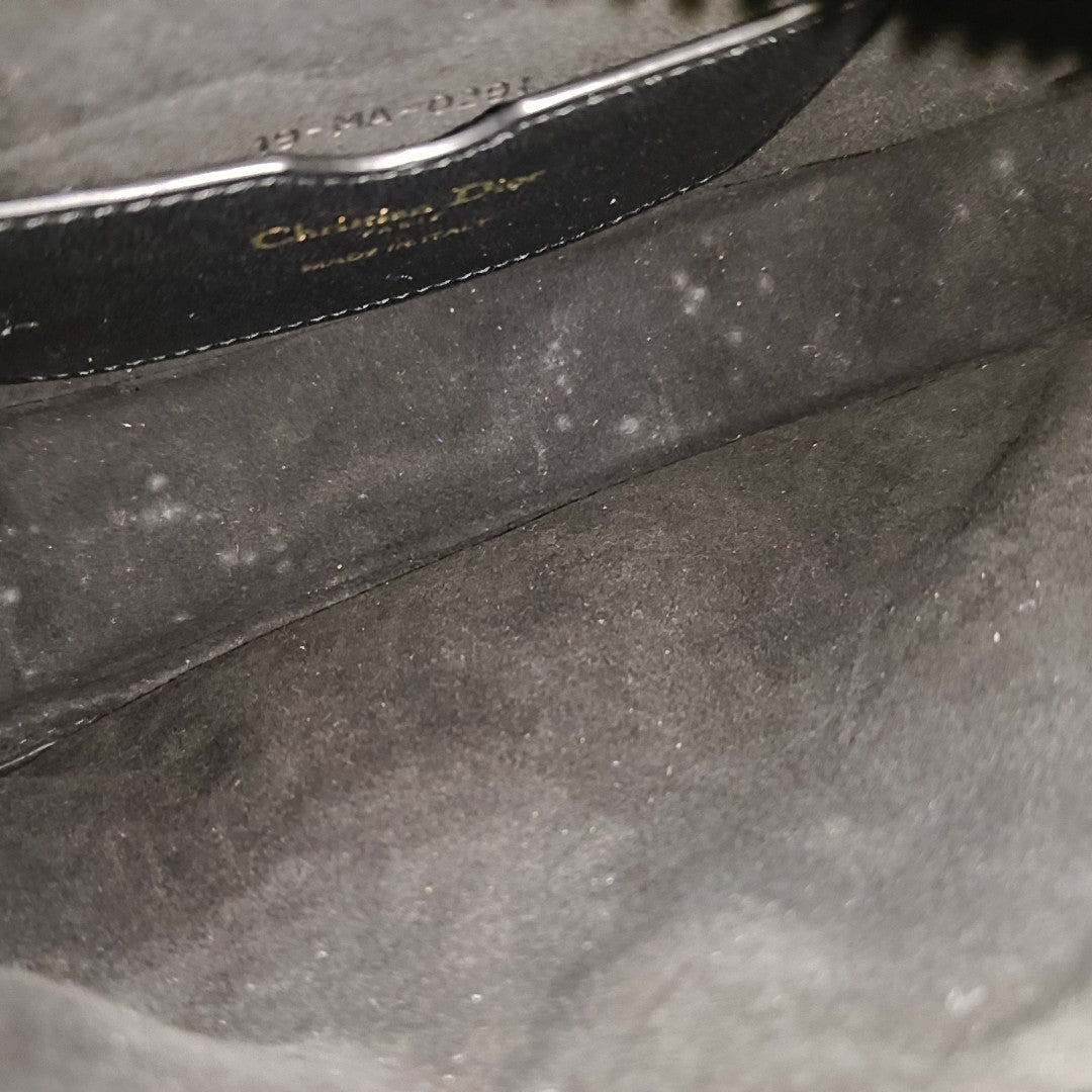 Dior Vibe Hobo Quilted Lambskin Black
