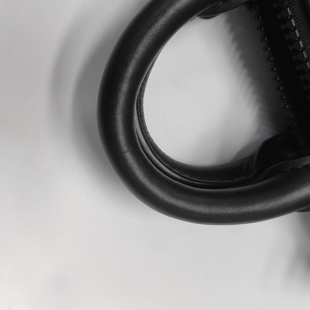 KEEPALL 25 Monogram Calfskin Black