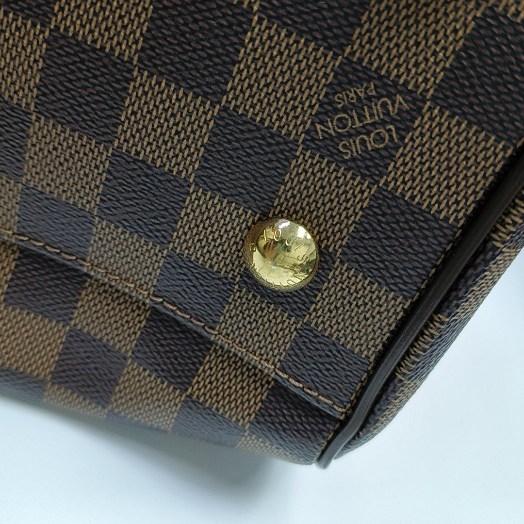 TREVI GM Damier Ebene Coated Canvas Brown