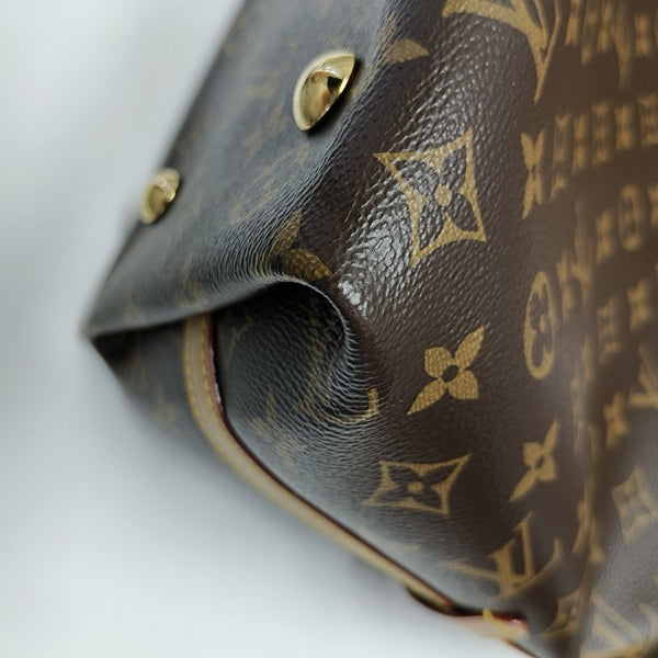 CARRYALL PM Monogram Coated Canvas Brown