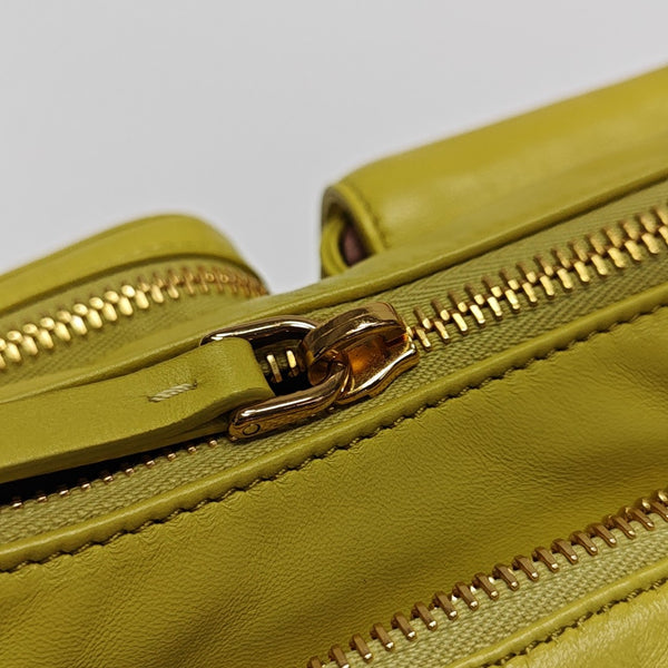 Pocket Lambskin Green