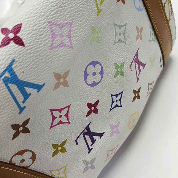 LV × TM PRISCILLA Monogram Coated Canvas White