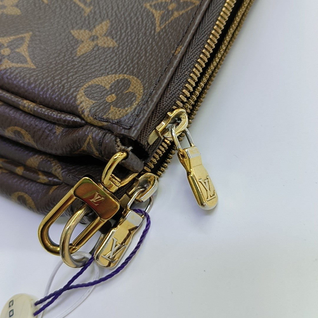 MULTI Monogram Coated Canvas Brown