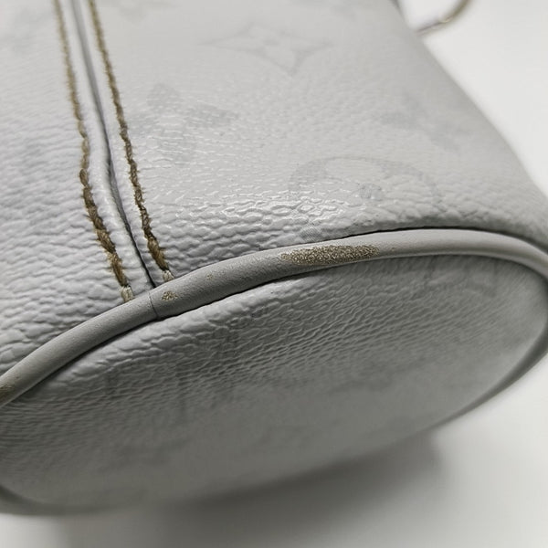 CHALK Monogram Coated Canvas Gray