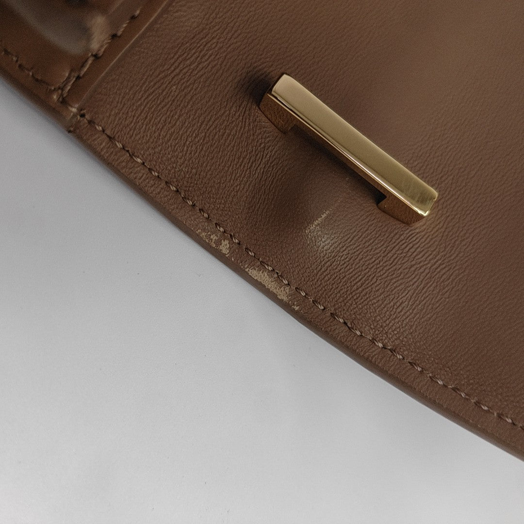 TB Small Calfskin Brown