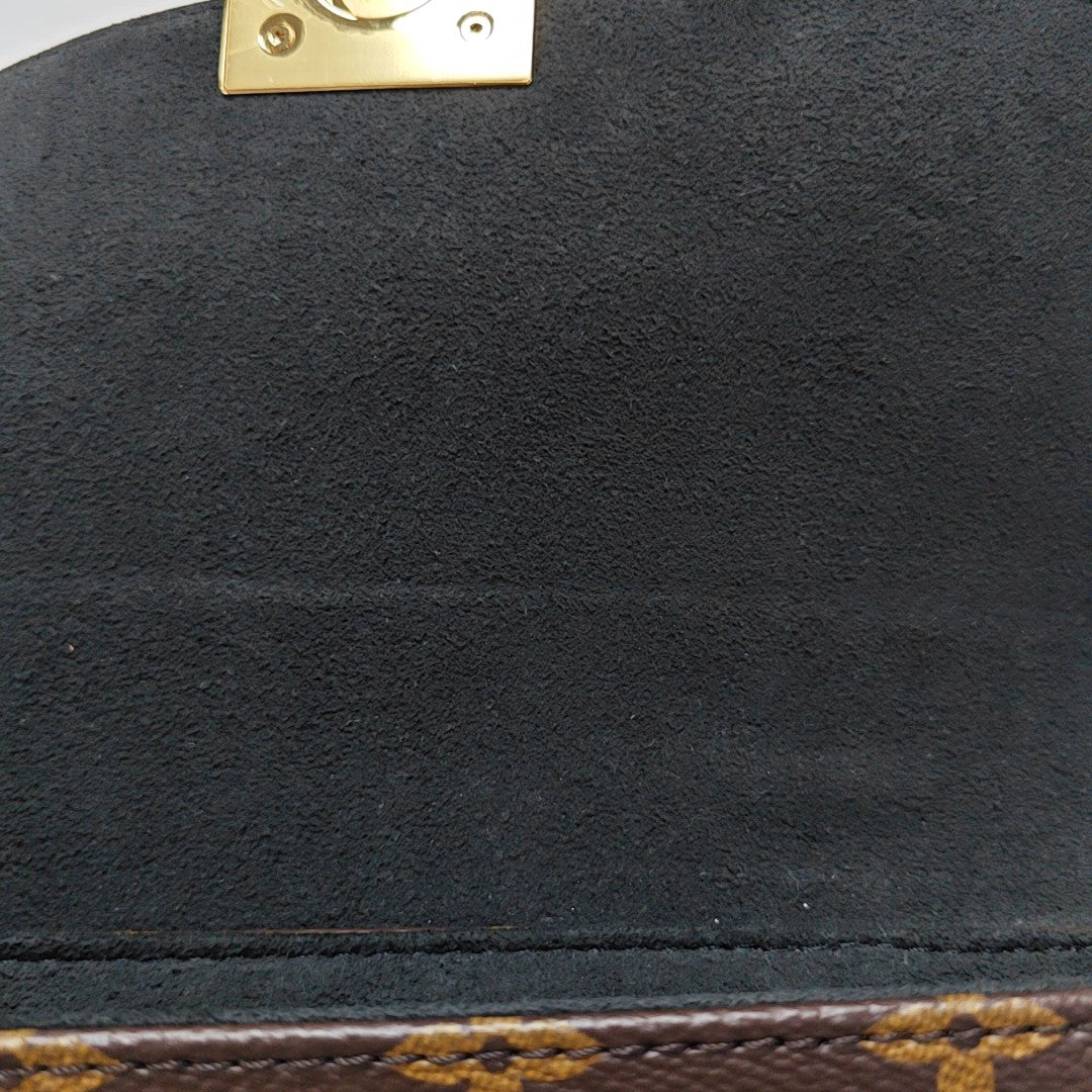 LOCKY BB Monogram Coated Canvas Brown