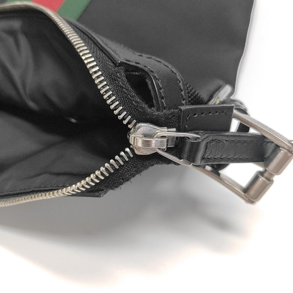 Fabric Shoulder Bag Black