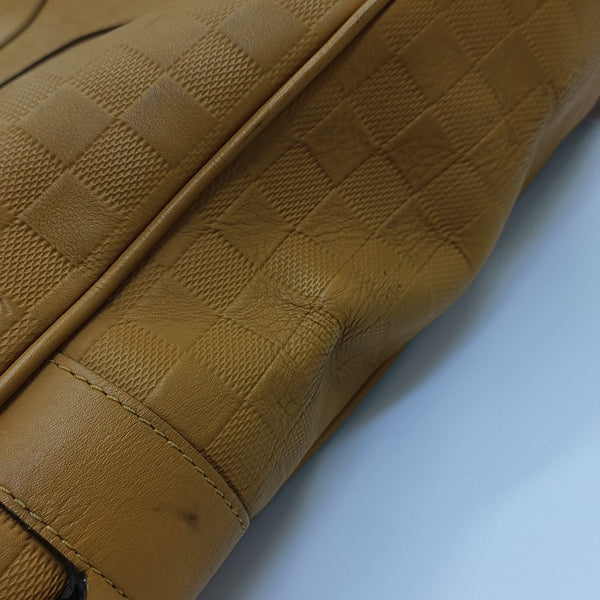 TADAO PM Damier Calfskin Yellow