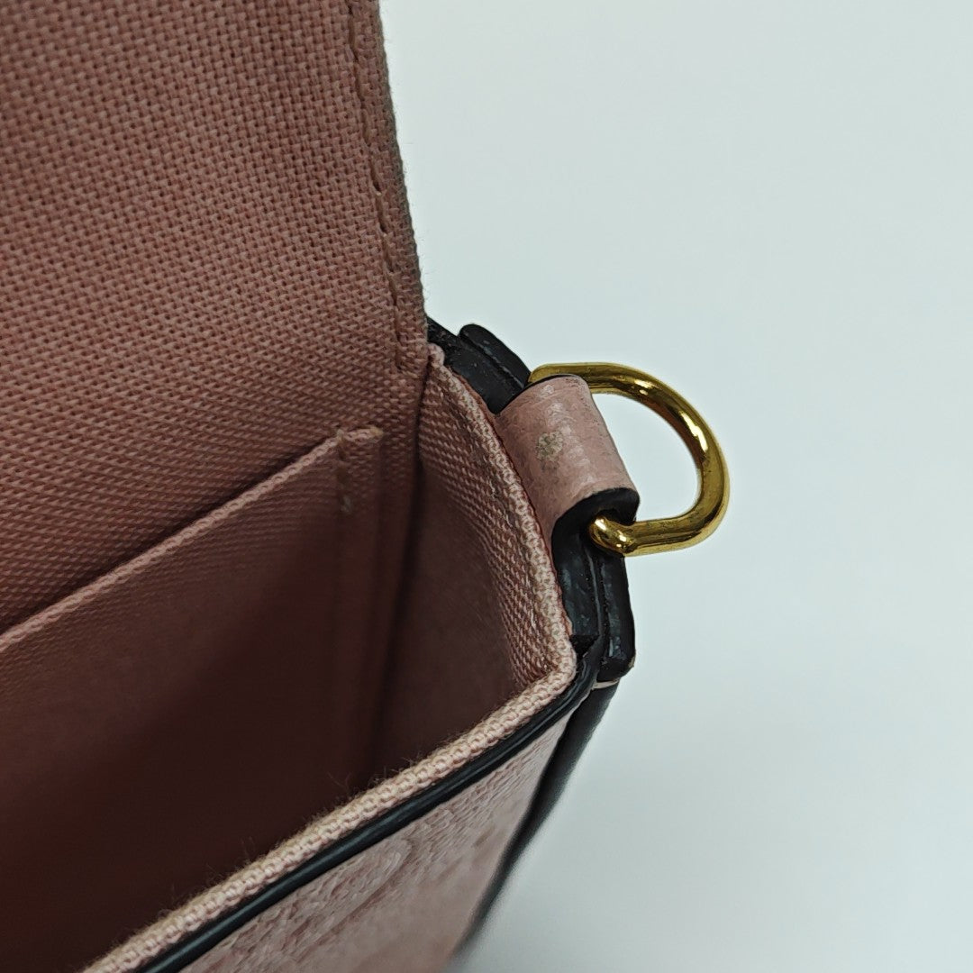 FÉLICIE Monogram Calfskin Pink