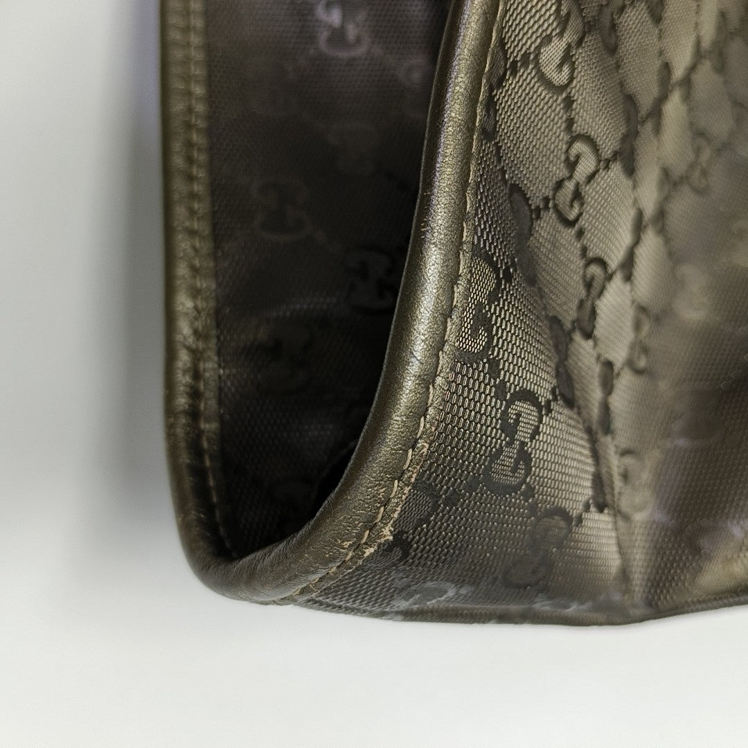 GG Imprime Monogram Coated Canvas Beige