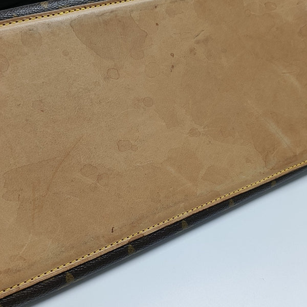 CABAS MEZZO Monogram Coated Canvas Brown