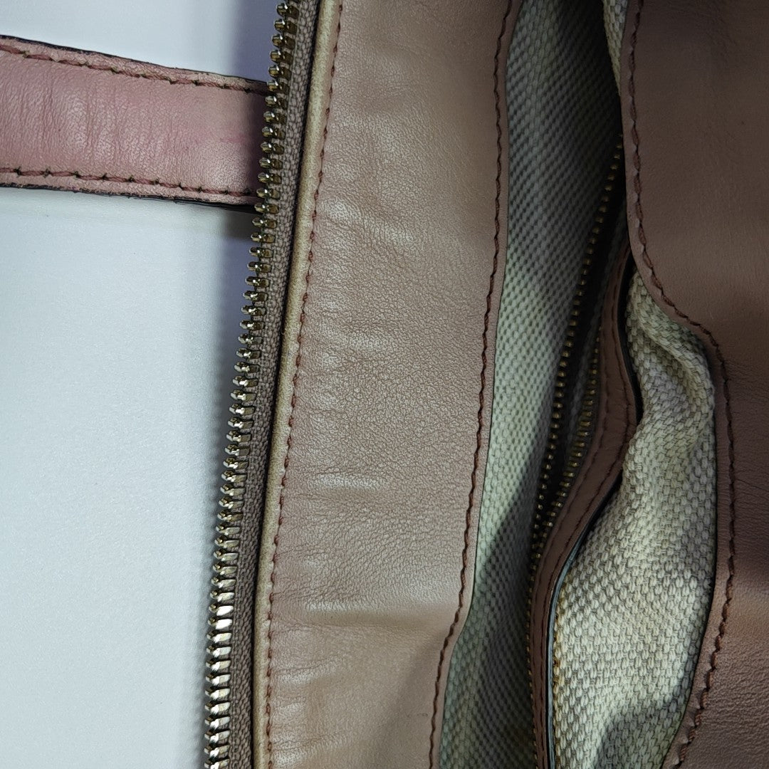 Soho Small Patent Leather Beige