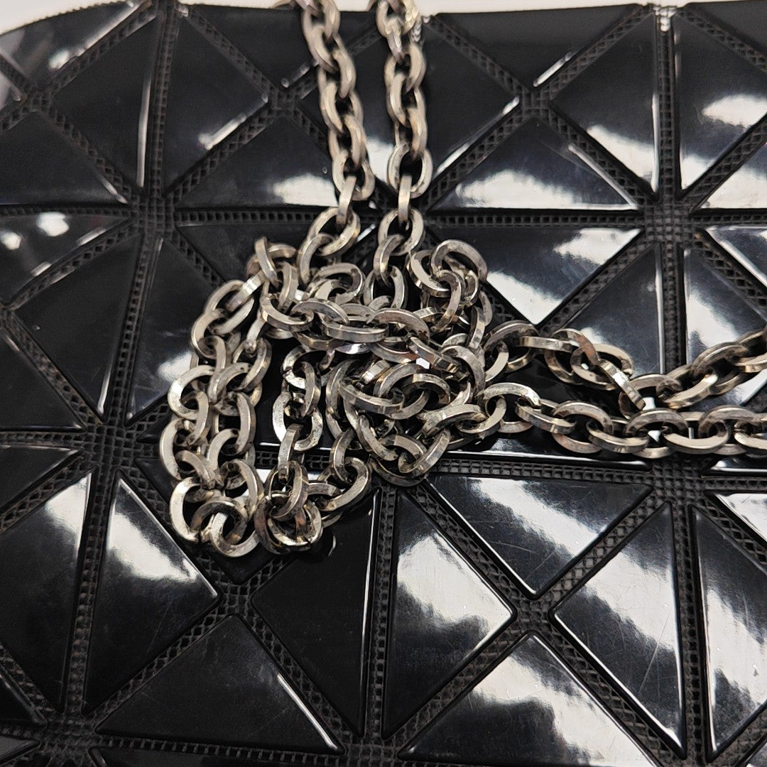 Special Material Top Handle Bag Black