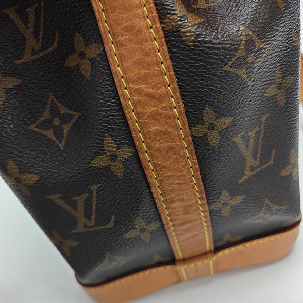 NOÉ BB Monogram Coated Canvas Brown