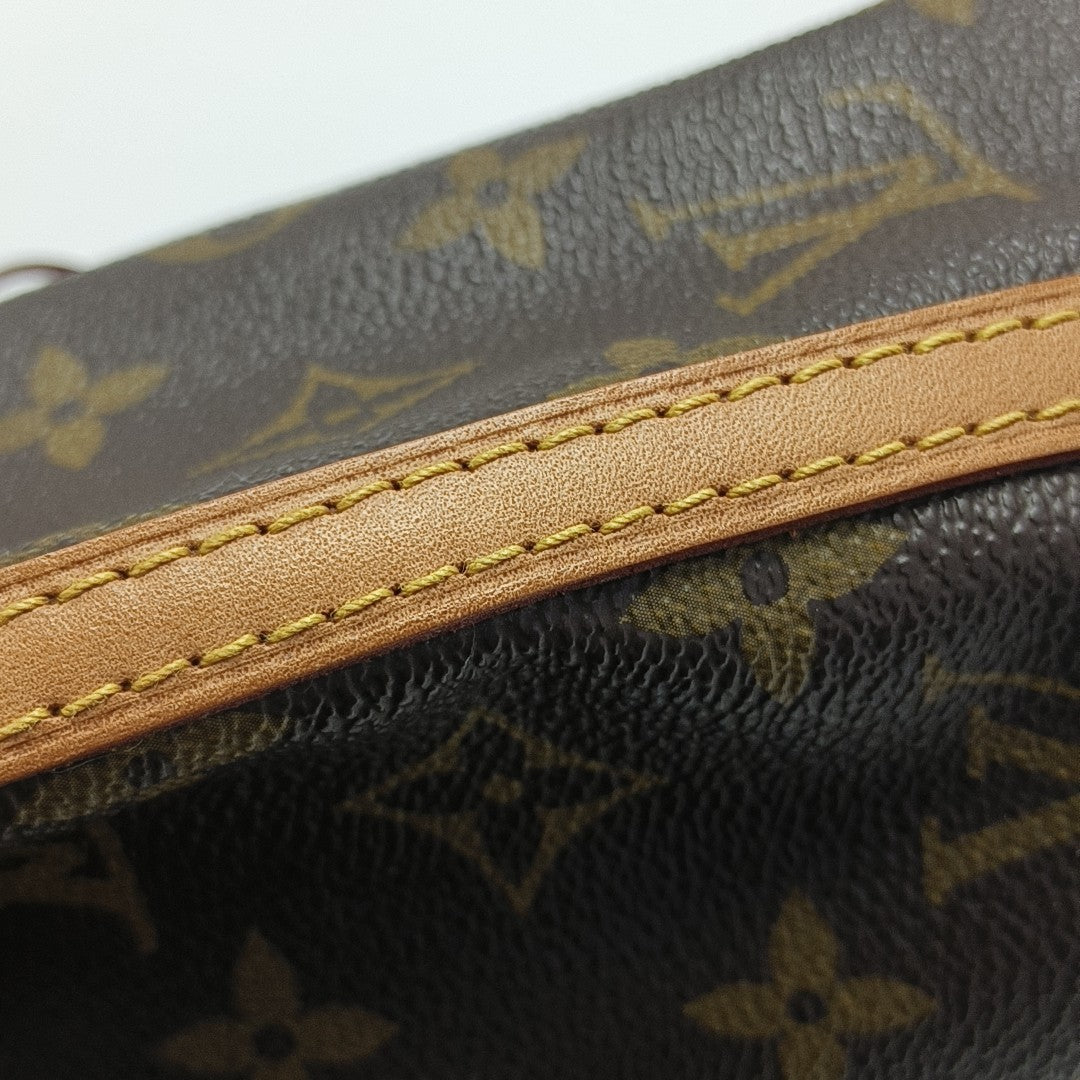NÉONOÉ Nano Monogram Coated Canvas Brown