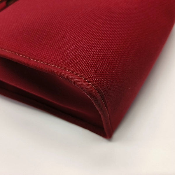 Authenticated pre-owned  Herbag 31 Canvas Red - Shoulder Bag at Looply