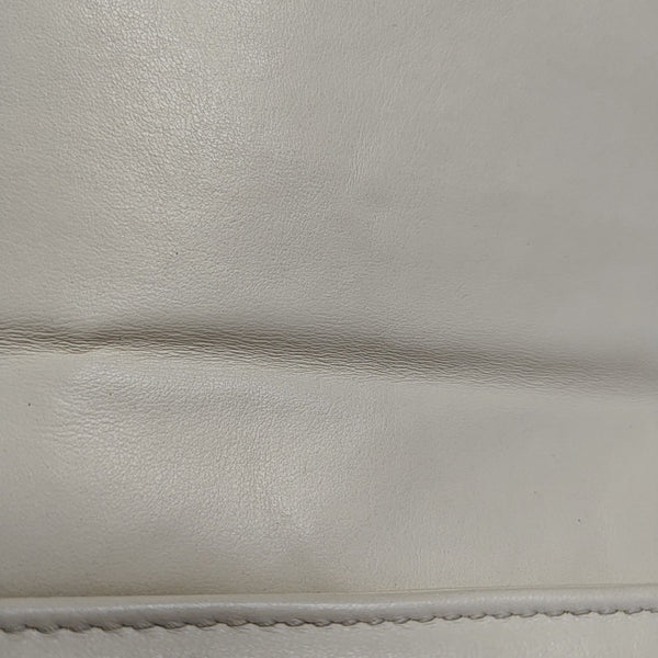 GG Marmont Medium Quilted Calfskin White
