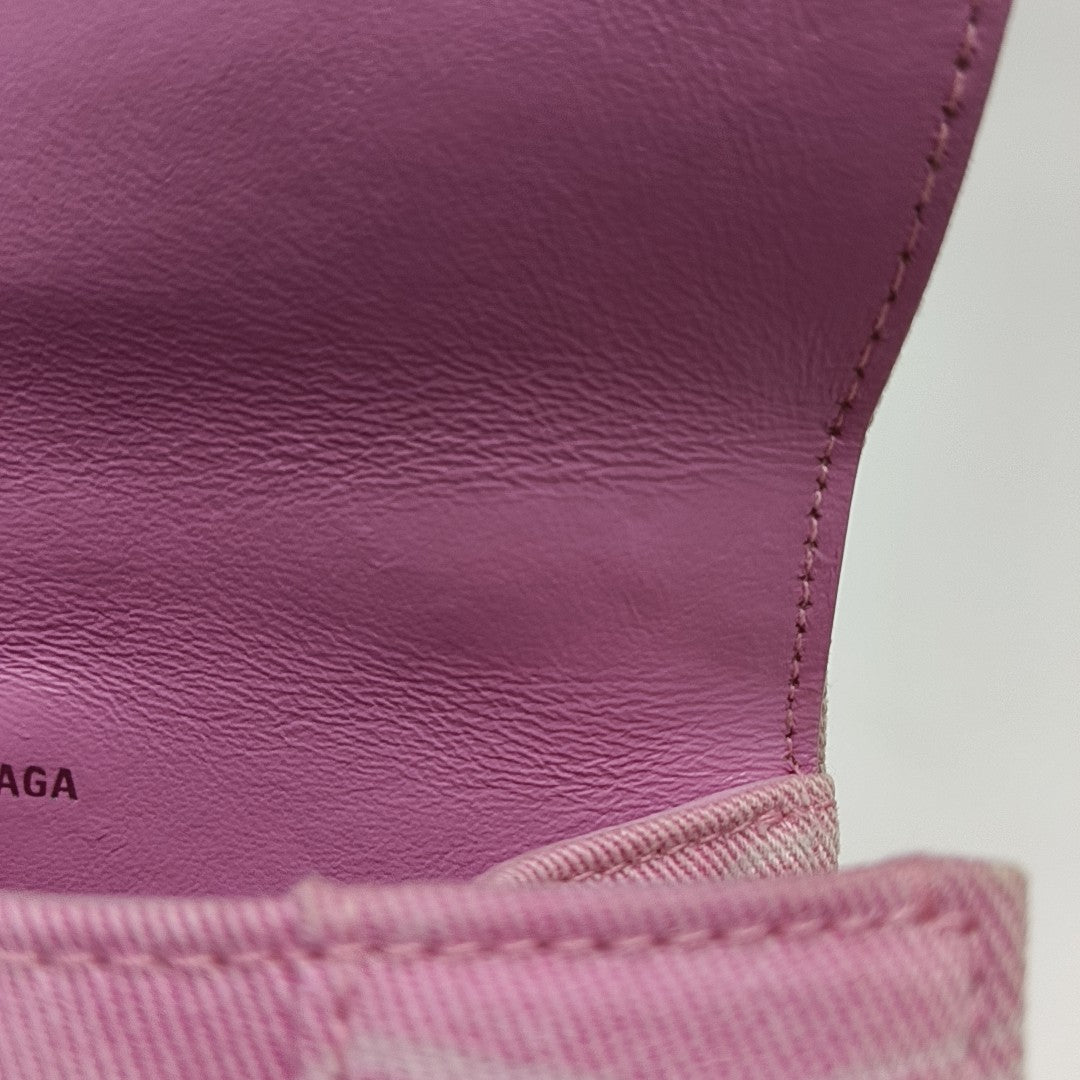 Hourglass Small Denim Pink