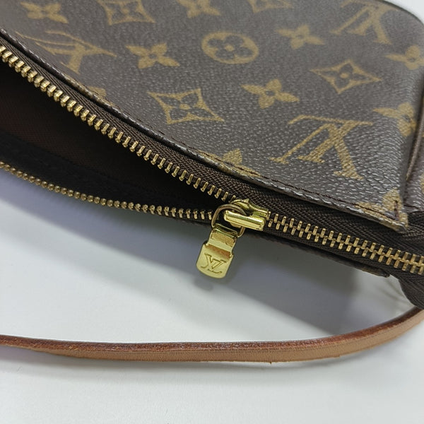 ACCESSOIRES Monogram Coated Canvas Brown