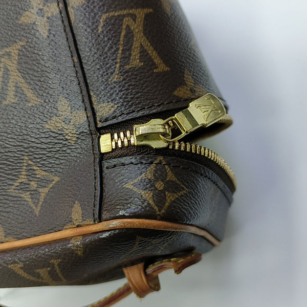 NICE Mini Monogram Coated Canvas Brown