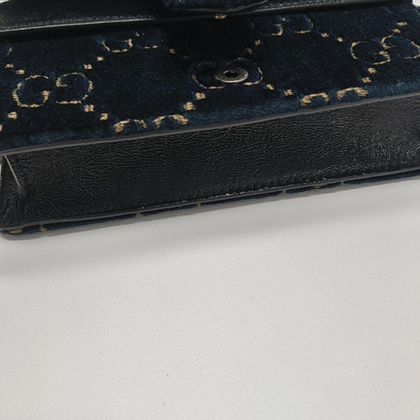 Dionysus Super Mini Monogram Velvet Green