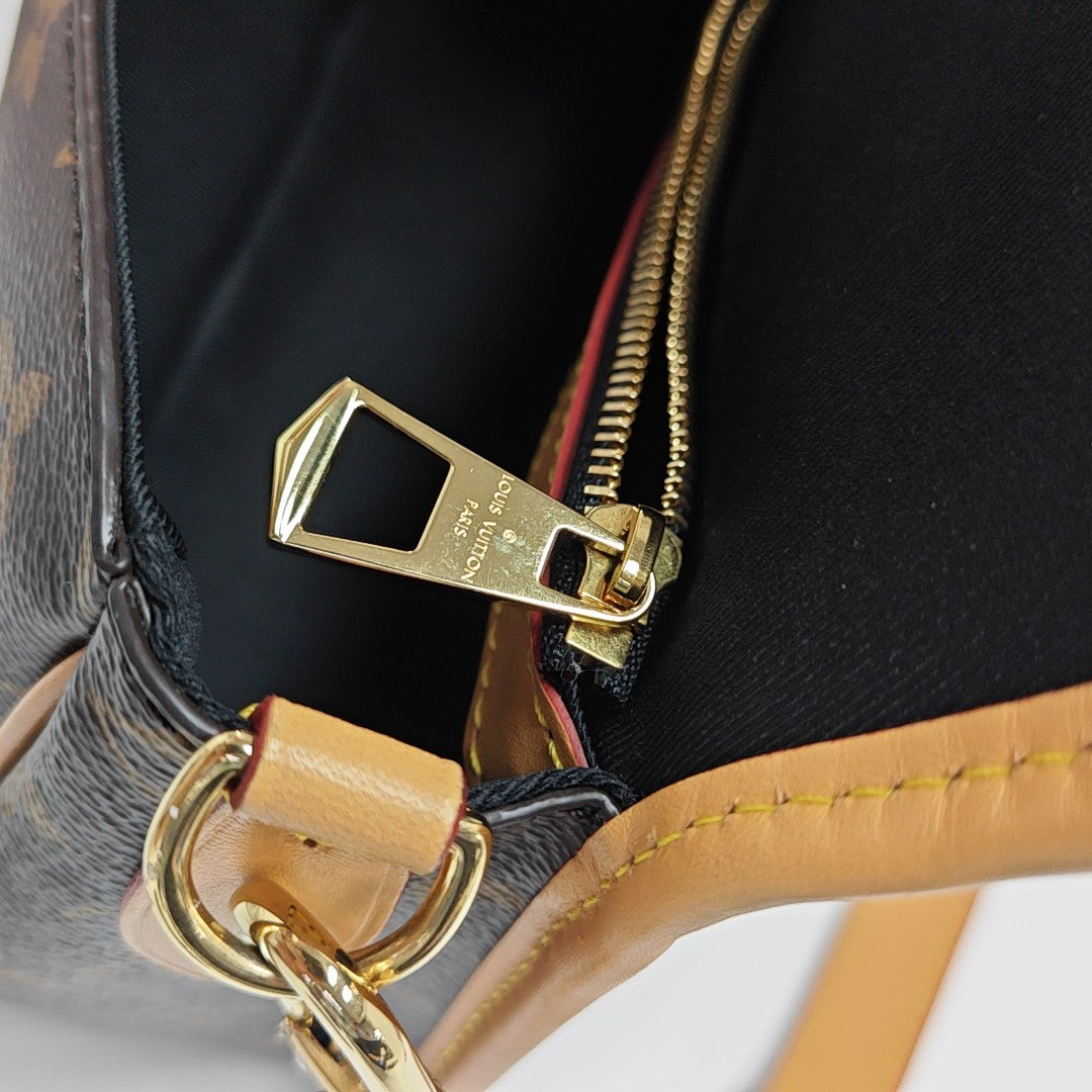 DIANE Monogram Coated Canvas Brown