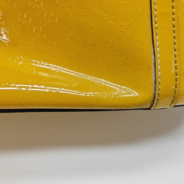 Microguccissima Monogram Calfskin Yellow