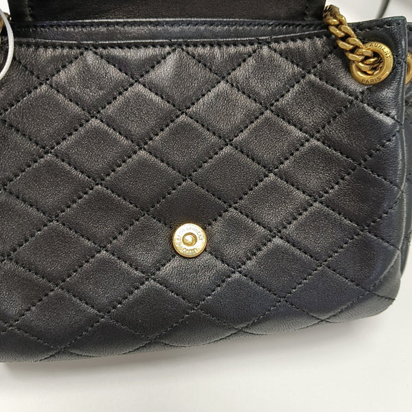NOLITA Mini Quilted Lambskin Black