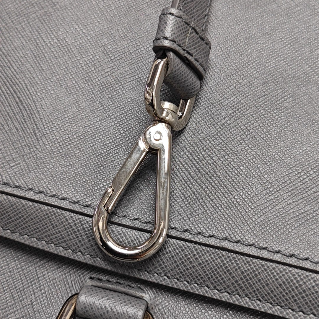 Saffiano Calfskin Gray