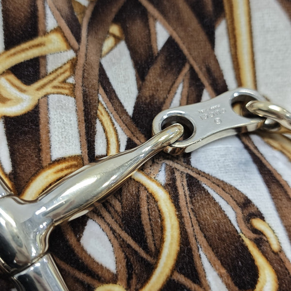 Fabric Top Handle Bag Brown