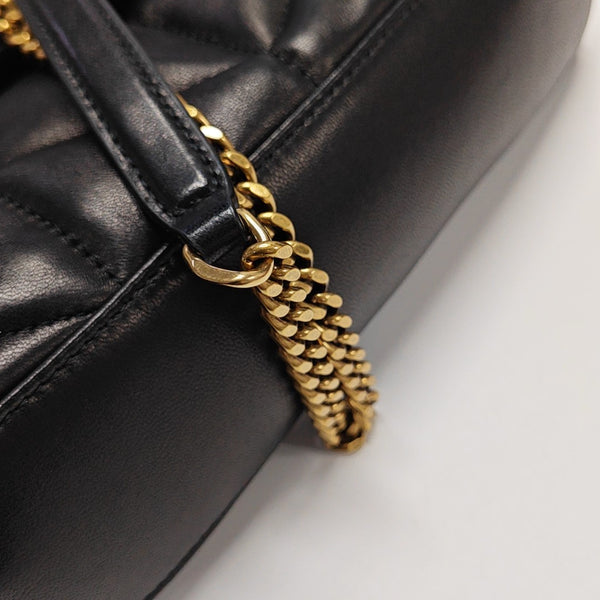 PUFFER Quilted Lambskin Black