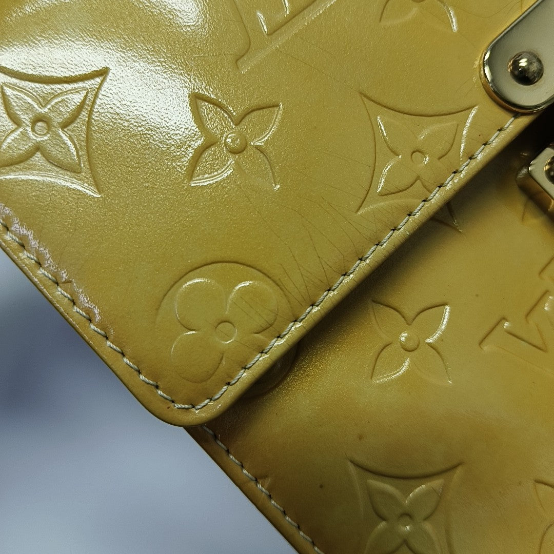 SPRING STREET Patent Leather Yellow