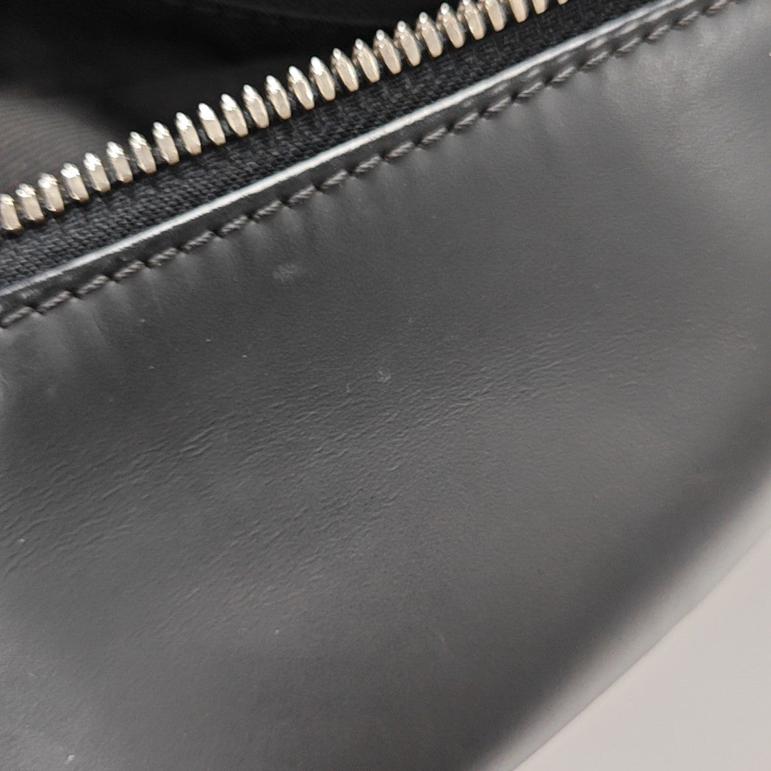 JOSH Damier Graphite Coated Canvas Black