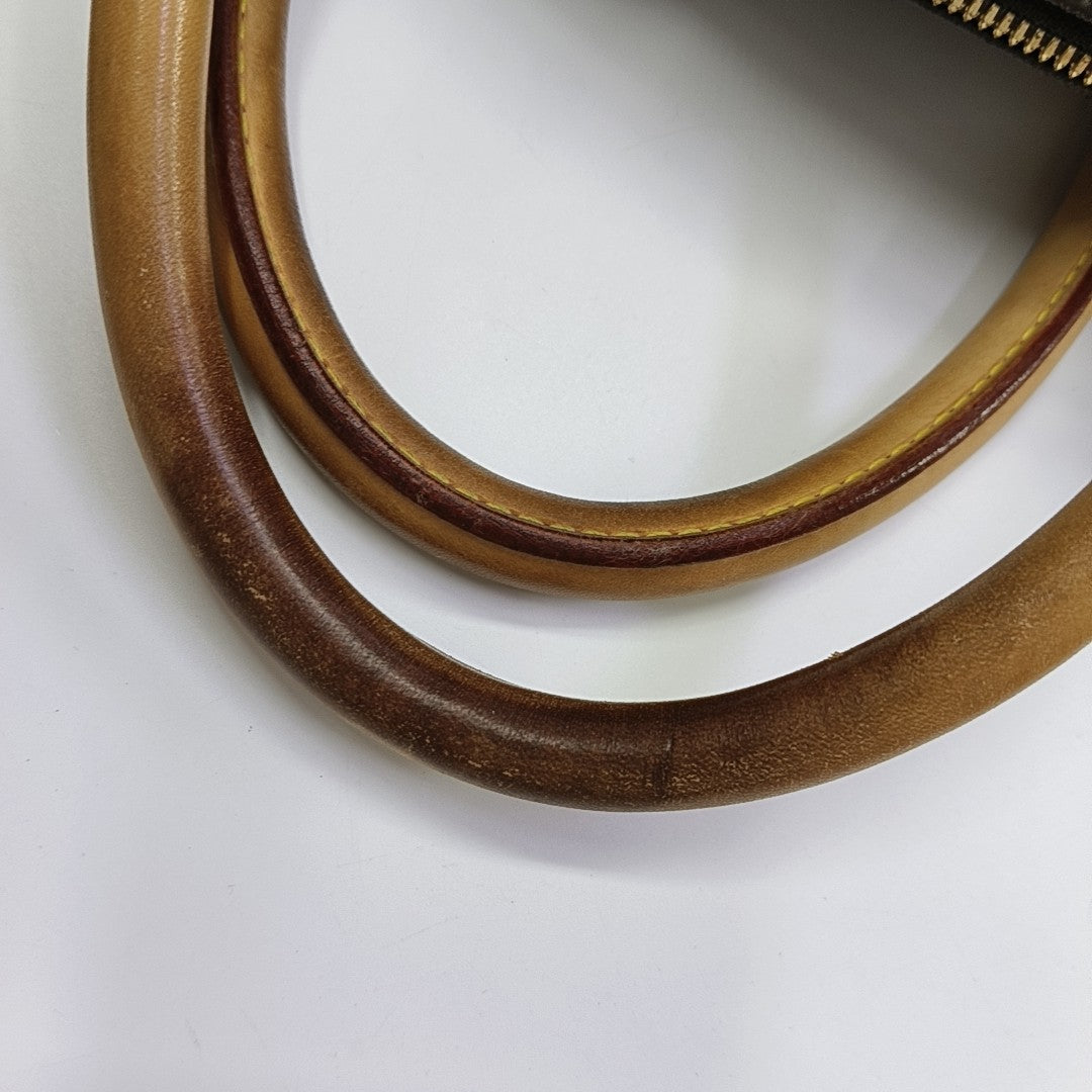 ICARE Monogram Coated Canvas Brown