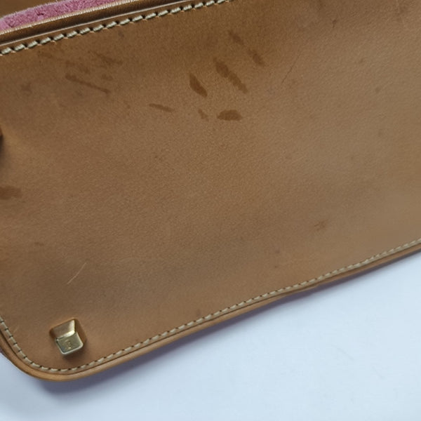 Suede Shoulder Bag Pink