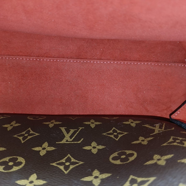 FLOWER Monogram Coated Canvas Brown