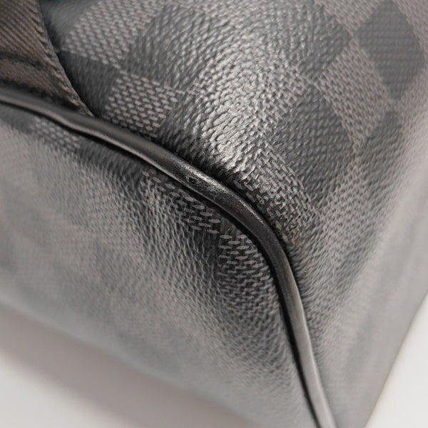 JOSH Damier Graphite Calfskin Gray