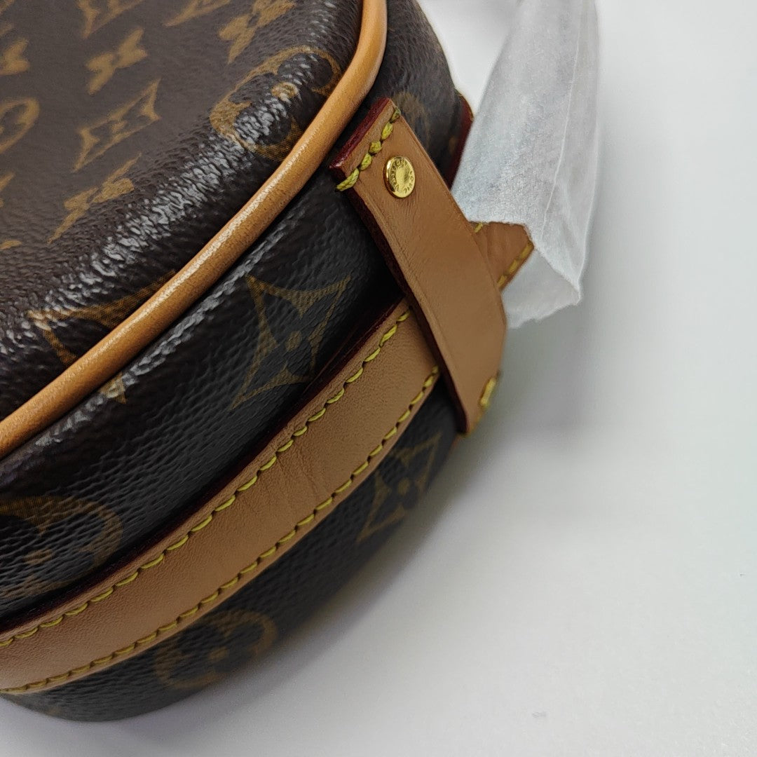 BOITE CHAPEAU PM Monogram Coated Canvas Brown