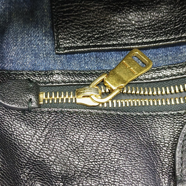 Avenue Quilted Denim Blue