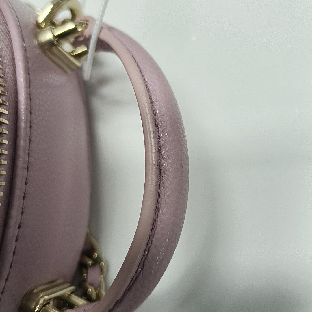 DUMA Quilted Calfskin Pink