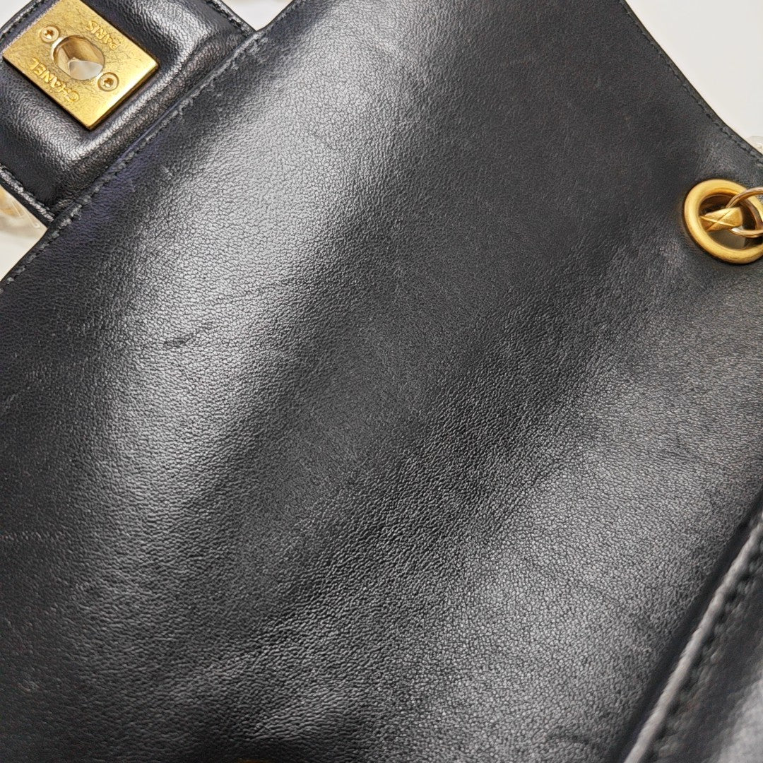 CLASSIC FLAP Mini Quilted Lambskin Black
