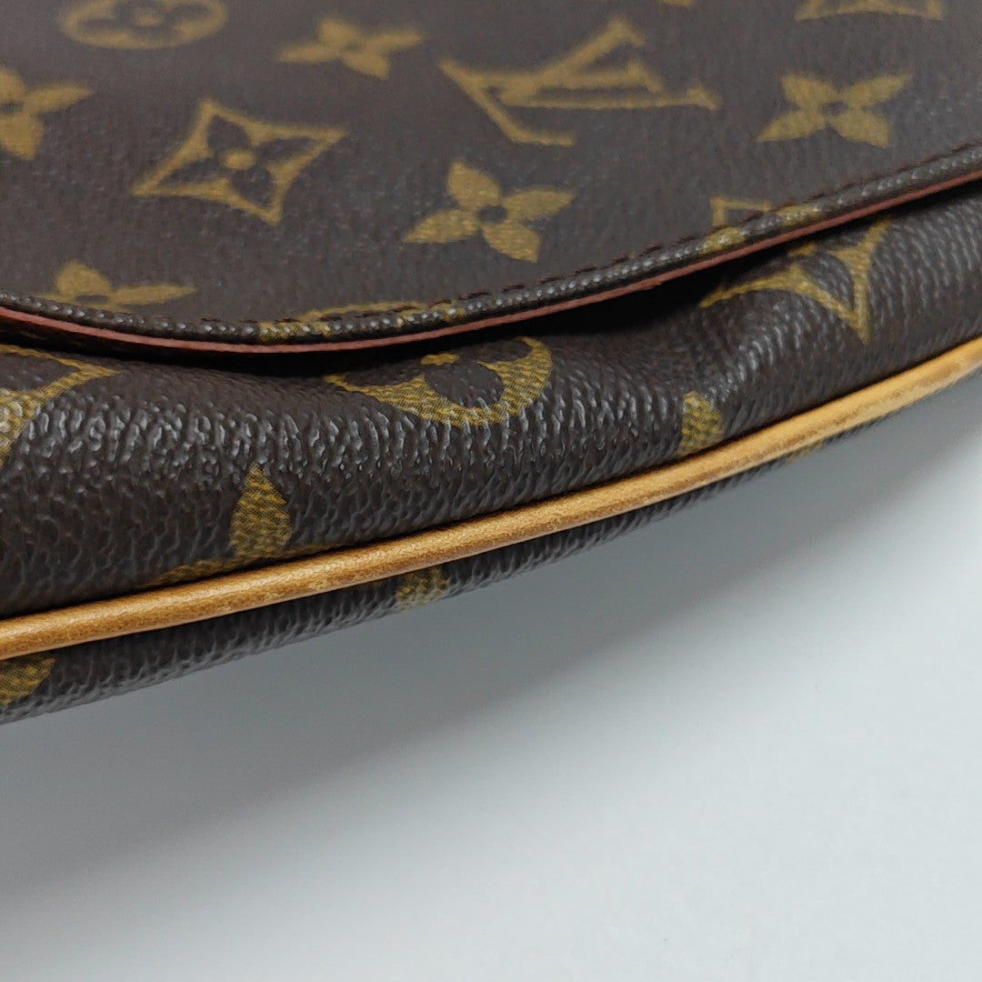 MUSETTE TANGO Monogram Coated Canvas Brown