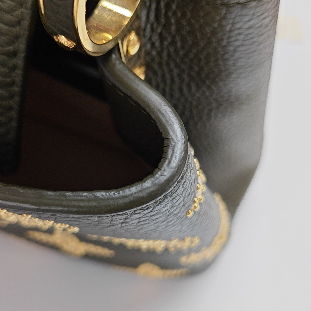 CAPUCINES BB Calfskin Green