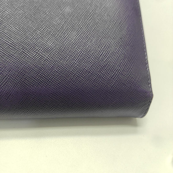 Calfskin Shoulder Bag Purple