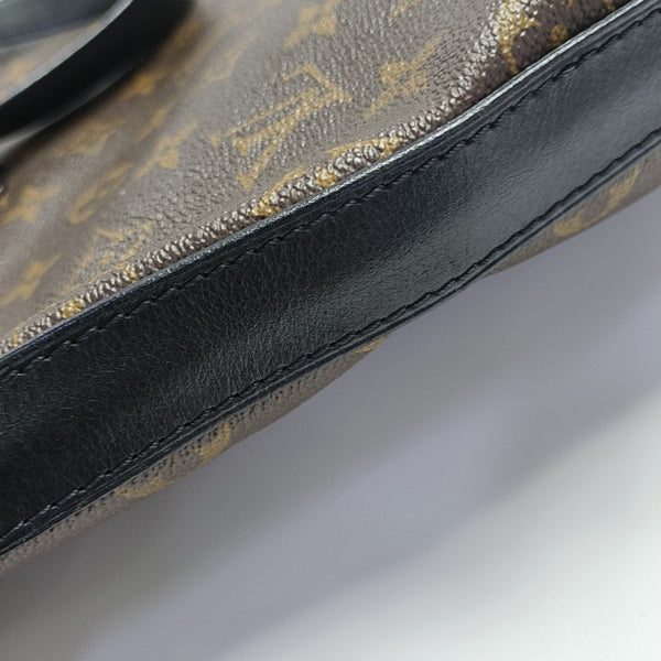 KITAN Monogram Coated Canvas Brown