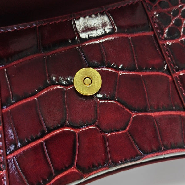 Hourglass XS Calfskin Red