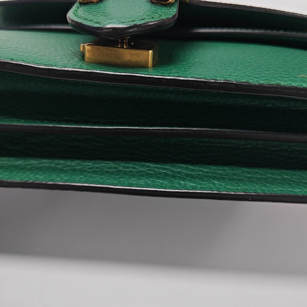 Dionysus Small Calfskin Green