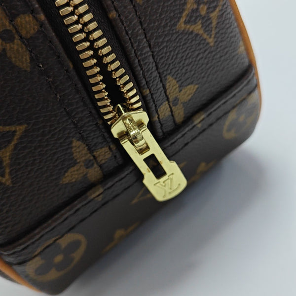 DEAUVILLE Monogram Coated Canvas Brown