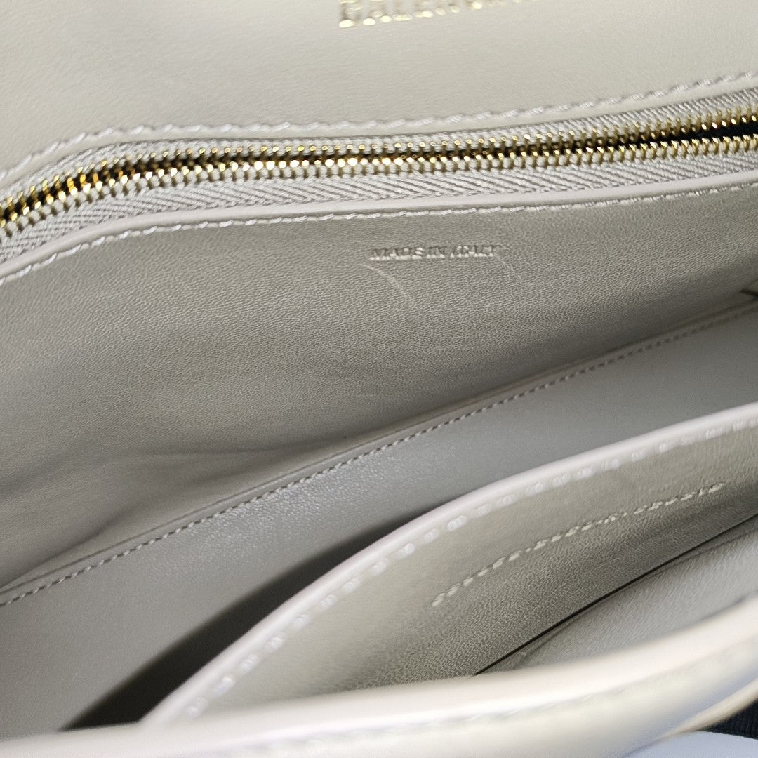 Downtown Small Calfskin Beige