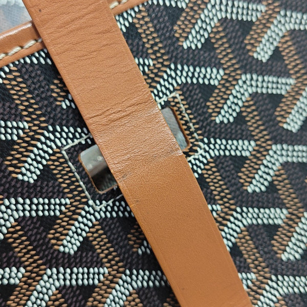 Belvedere Coated Canvas Brown